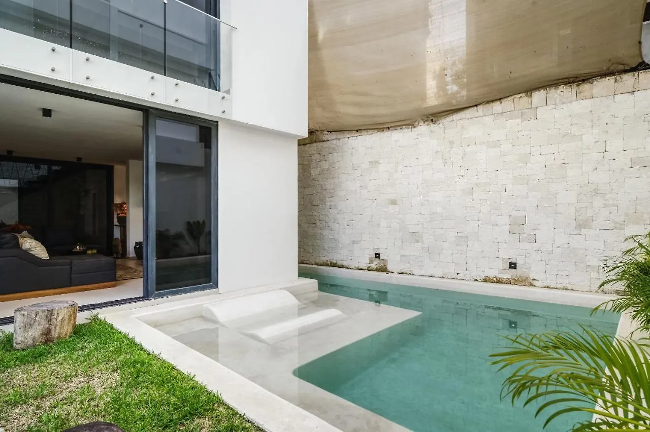 Apartament 2Br Coworking Freestanding Bathtub Private Pool Tulum