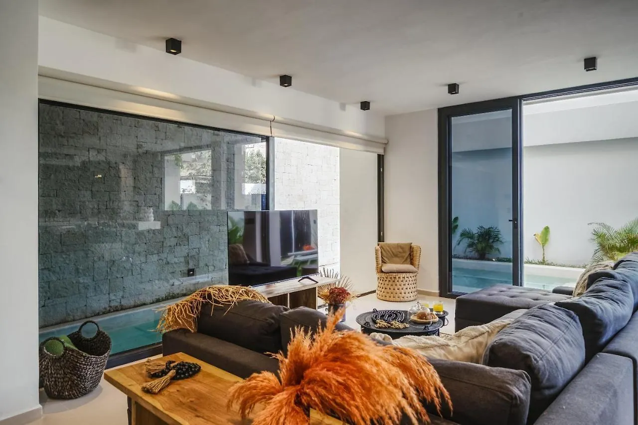 Apartament 2Br Coworking Freestanding Bathtub Private Pool Tulum Meksyk