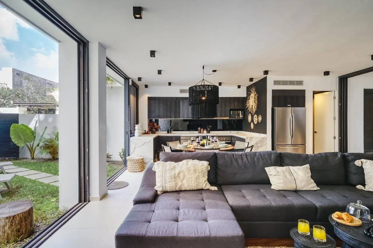 Apartament 2Br Coworking Freestanding Bathtub Private Pool Tulum Meksyk