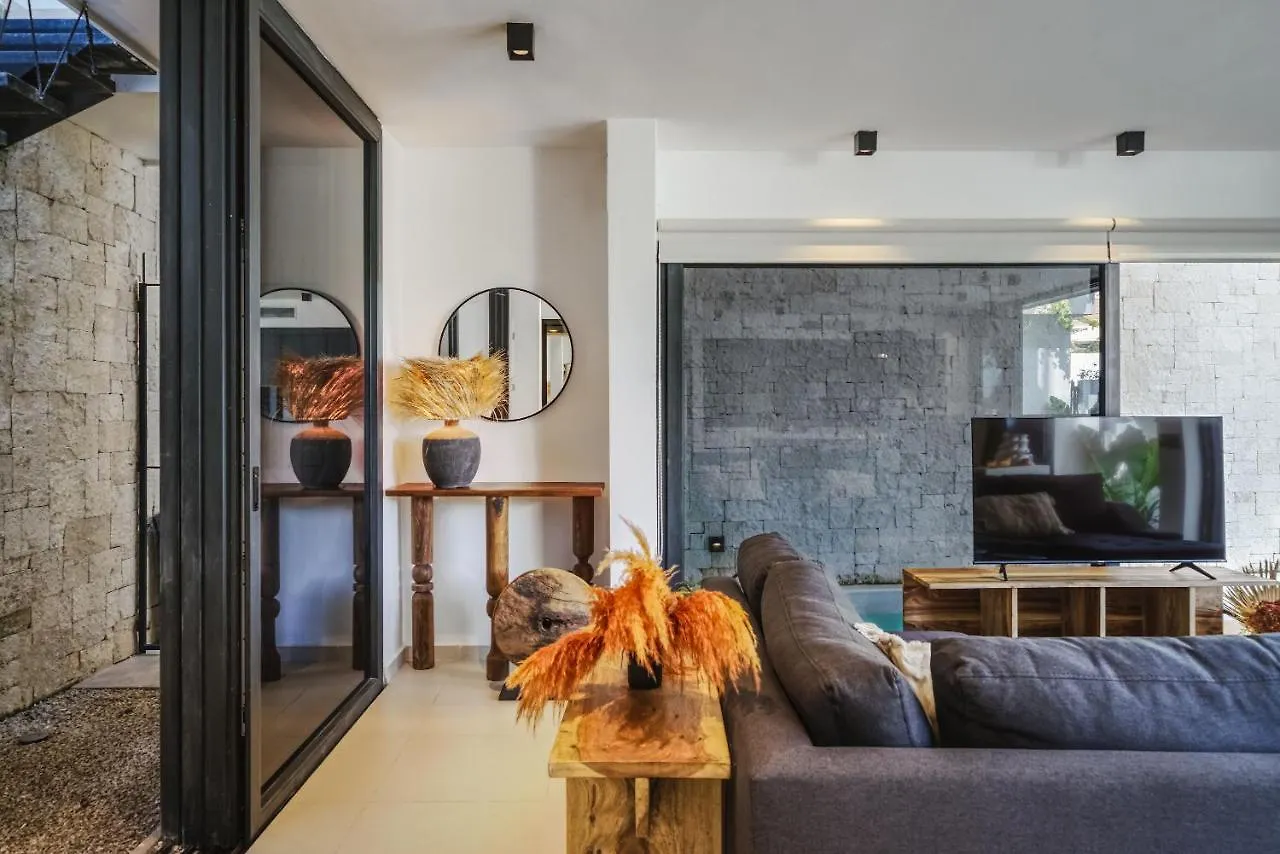 Apartament 2Br Coworking Freestanding Bathtub Private Pool Tulum