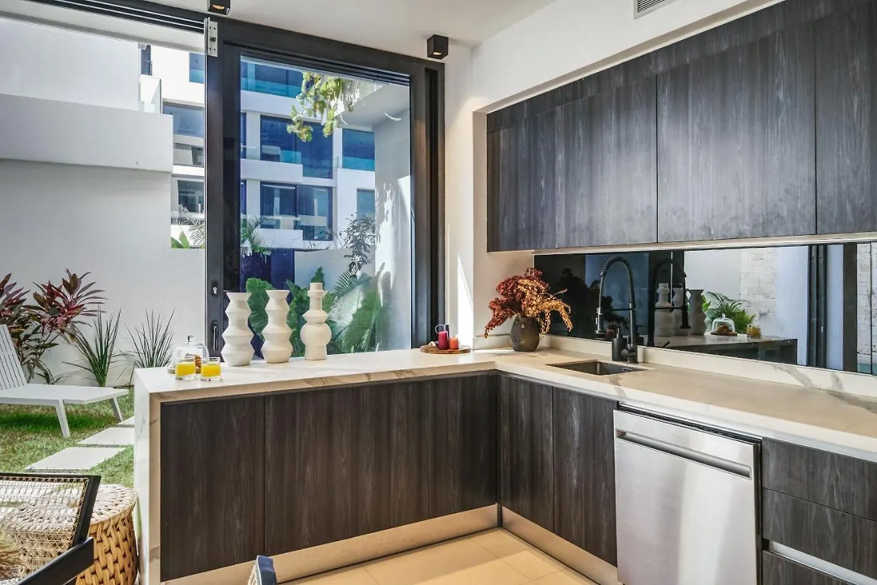 Apartament 2Br Coworking Freestanding Bathtub Private Pool Tulum