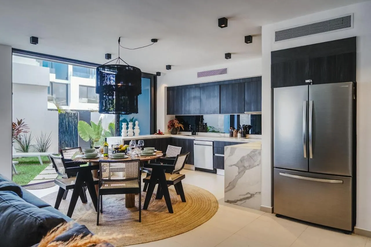 Apartament 2Br Coworking Freestanding Bathtub Private Pool Tulum