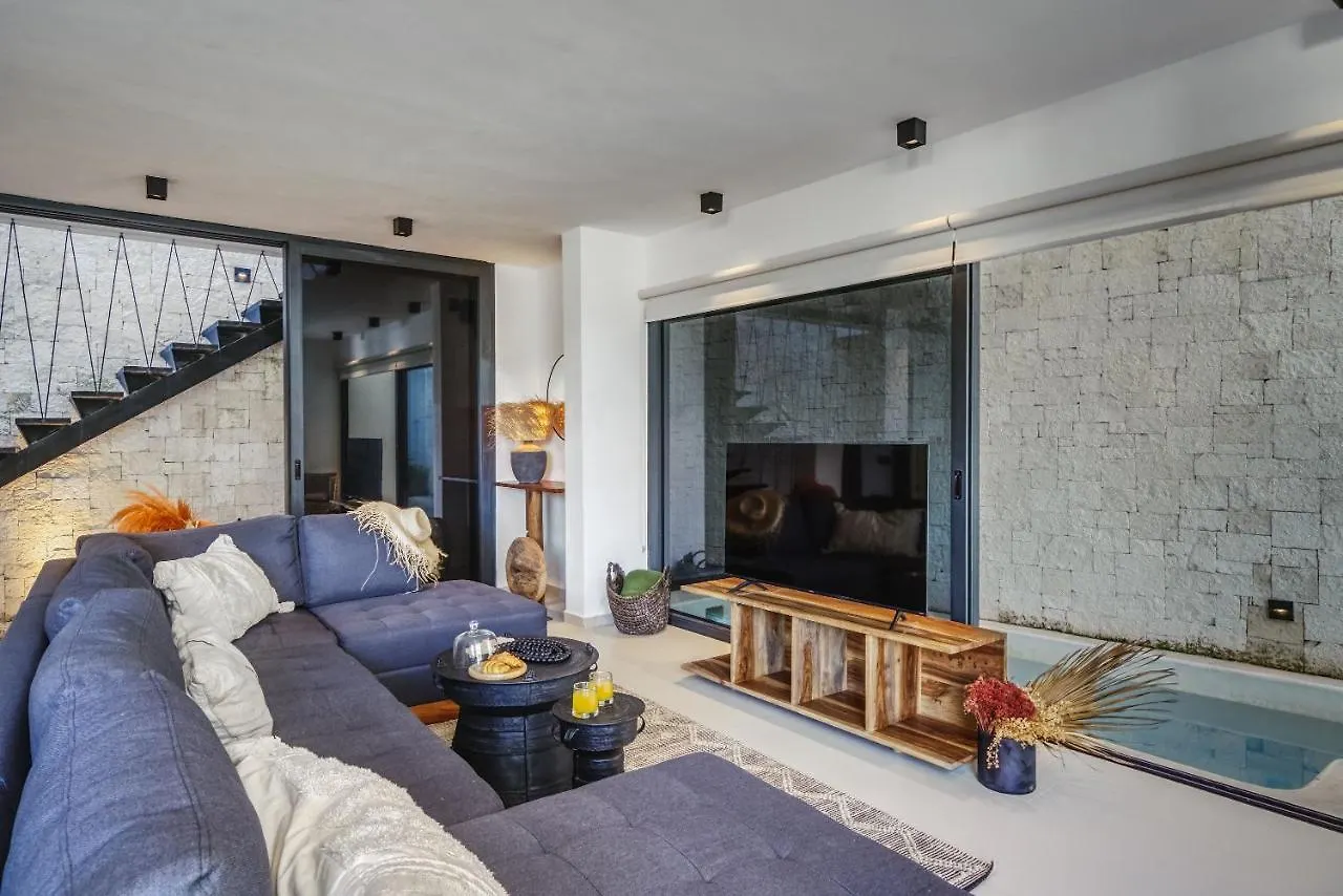 Apartament 2Br Coworking Freestanding Bathtub Private Pool Tulum Meksyk